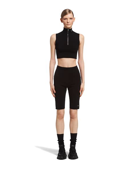 Prada 2022 Turtleneck Crop Top w/ Tags 